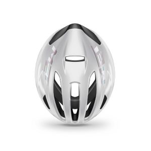 CASCO MET RIVALE MIPS WHITE HOLOGRAPHIC GLOSSY